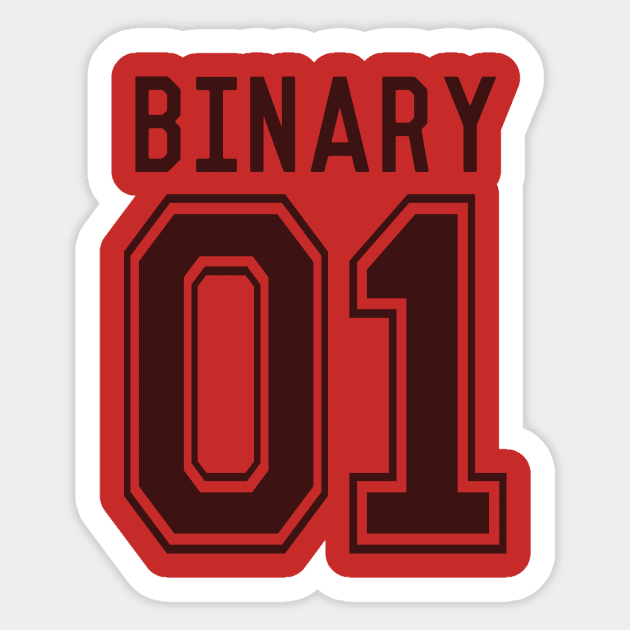 Binary Sports Sticker by GeekThreadz